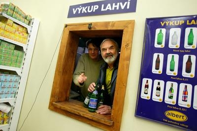 Natáčení filmu Vratné lahve