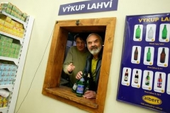 Natáčení filmu Vratné lahve