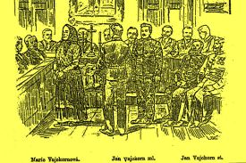 Vraždící rodina Vajckornů u soudu