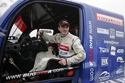 David Vršecký na buggyře