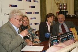 L. Vacul&iacute;k, K. Janouchov&aacute;, Catherine von Heidenstam, Franti&scaron;ek Janouch