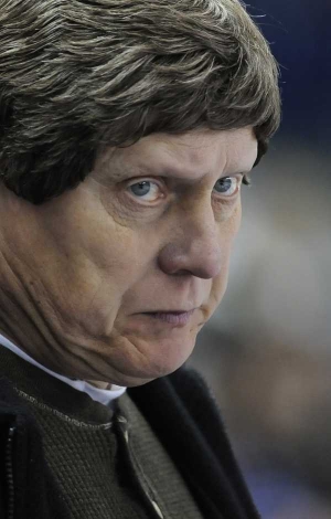 Hokejový trenér František Výborný. Odejde ze Sparty do Osmku?