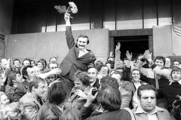 Walesa v dobách své největší slávy.