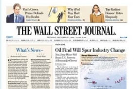 Slavný Wall Street Journal je jedním z titulů vydavatelského domu Dow Jones & Company.