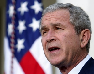 Bush Gruzínce podpořil. Slovně.