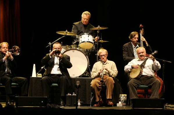 Woody Allen a jeho New Orleans Jazz Band.