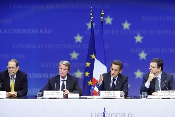 Pod vedení francouzského předsednictví žádá Unie stažení Rusů z Gruzie