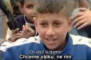 Screenshot z dokumentu Zklam&aacute;n&iacute; v Palestině