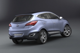 Tvary konceptu Hyundai ix-onic navrhlo německ&eacute; studio značky Hyundai podle vkusu evrospk&yacute;ch z&aacute;kazn&iacute;ků.