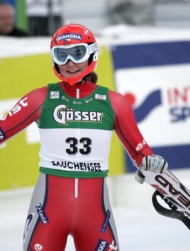 Světov&aacute; &scaron;ampionka ve slalomu &Scaron;&aacute;rka Z&aacute;hrobsk&aacute;