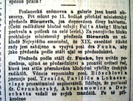 Ze zased&aacute;n&iacute; poslaneck&eacute; sněmovny.
