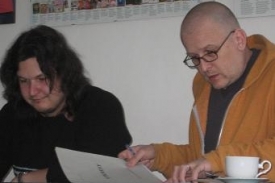 Miroslav Zelinský (vpravo) vystřídá Tomáše Baldýnského.