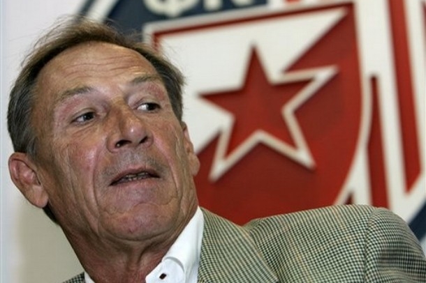 Trenér Zdeněk Zeman.