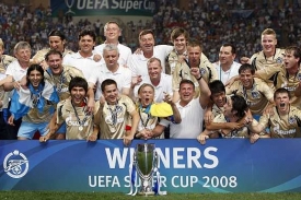 Vítězové evropského Superpoháru fotbalisté Zenitu Petrohrad.