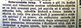 Další zpráva ze zimy v roce 1909.