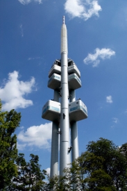 Televizní vysílač Praha - město na Žižkově.