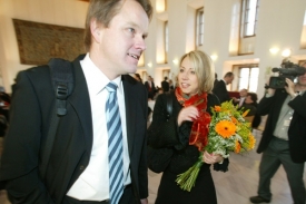 Martin Bursík a Kateřina Jacques