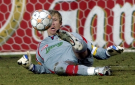 Zlínský gólman Vít Baránek inkasoval v duelu s Plzní jen jednou.