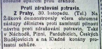 26. 11. 1907, zpráva.